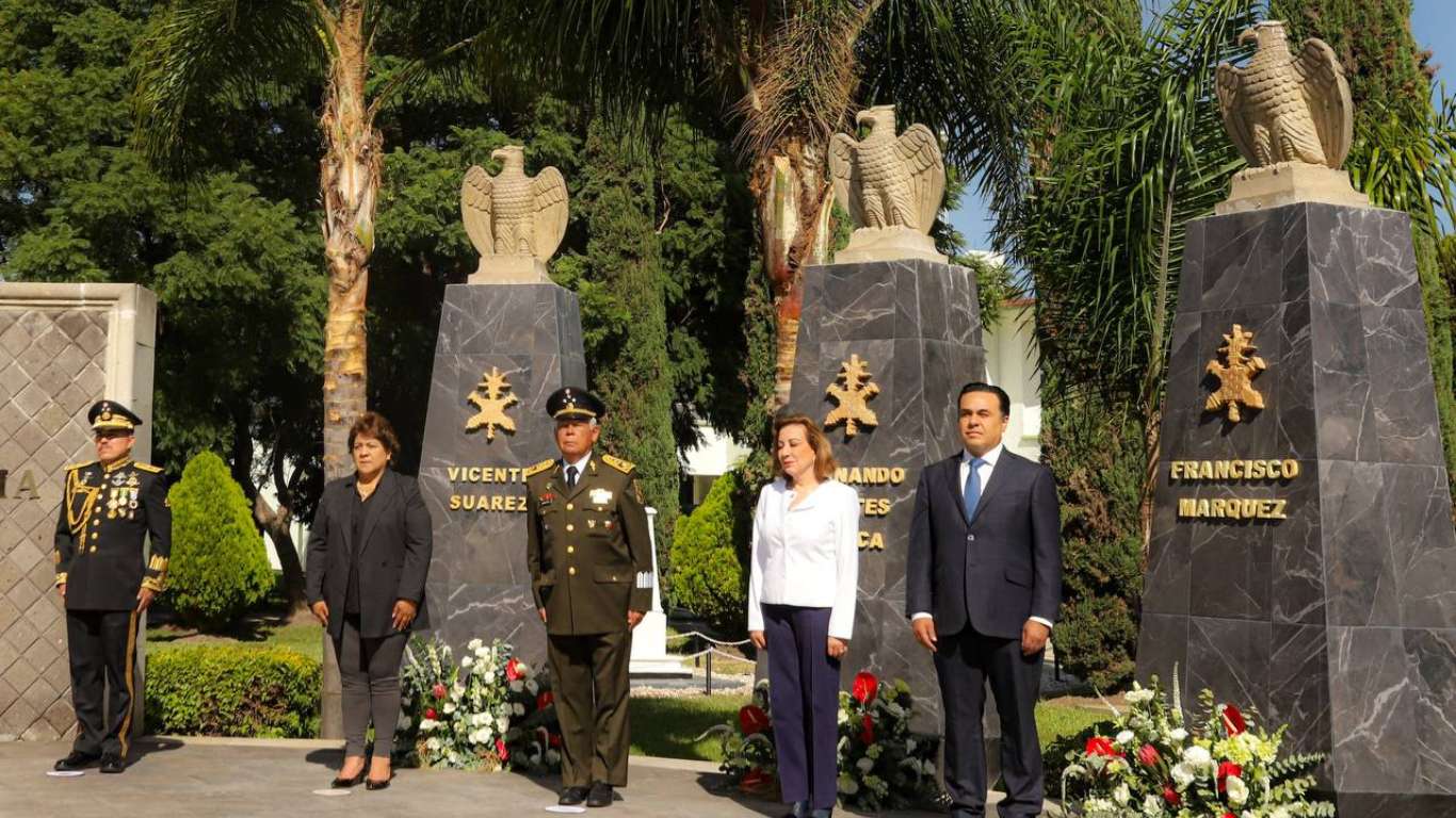 Luis Nava Rinde Homenaje a Niños Héroes en su 176º Aniversario