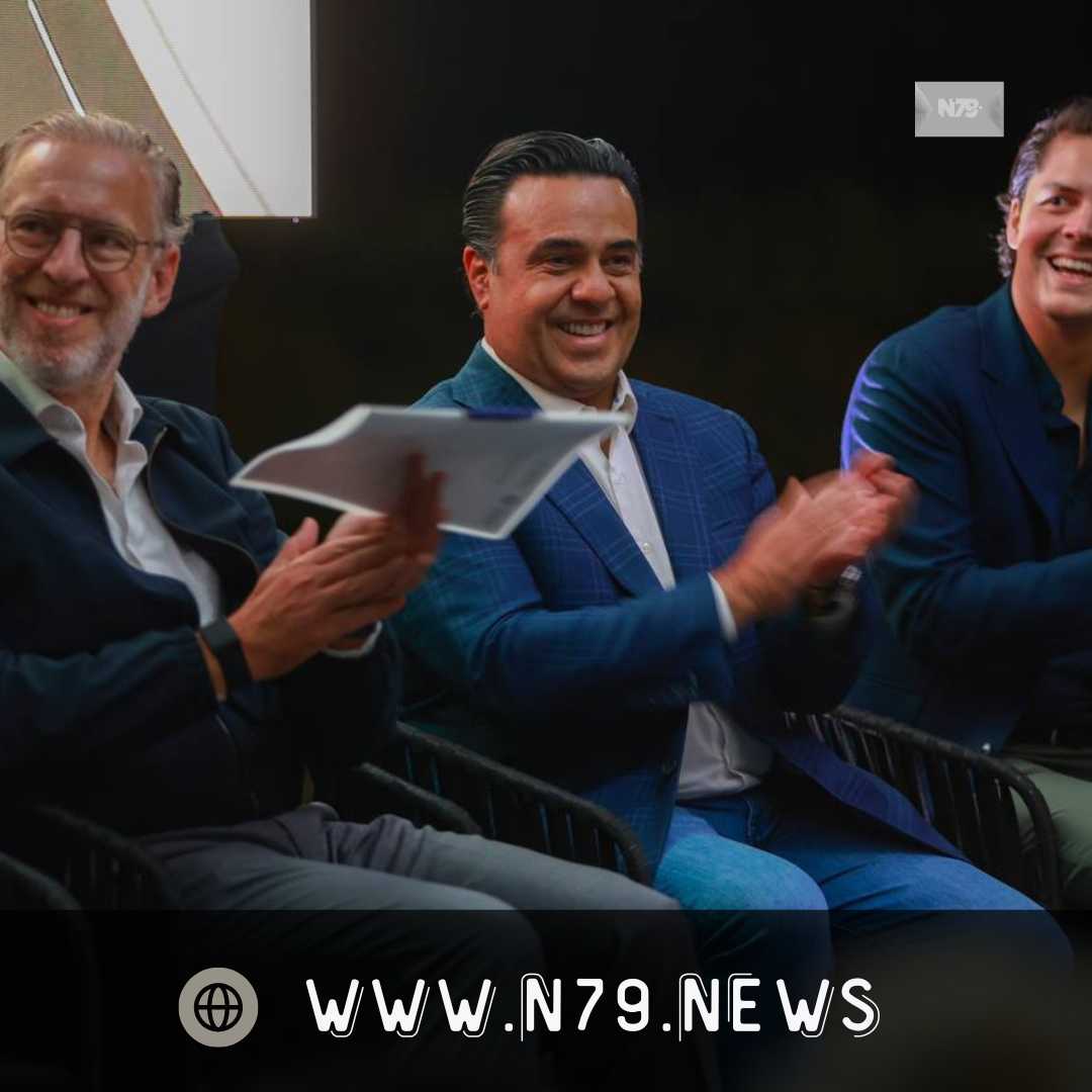 Luis Nava asistió a colocación de la primera piedra de Park Point Meseta