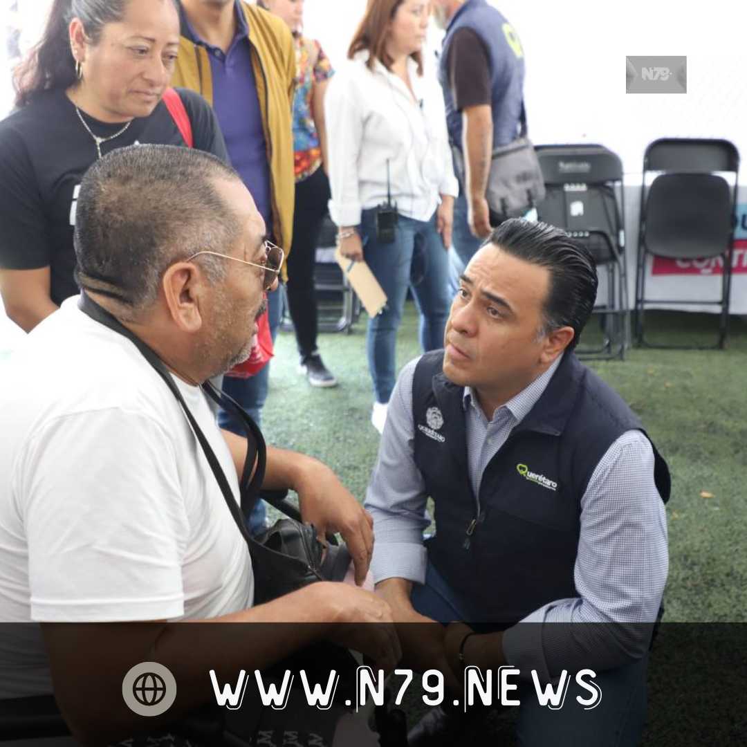 Luis Nava fue a una nueva jornada de atención ciudadana “Contigo”