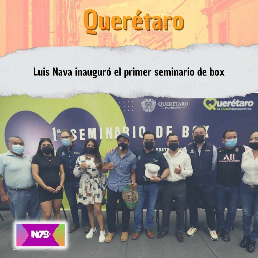 Luis Nava inauguró el primer seminario de box