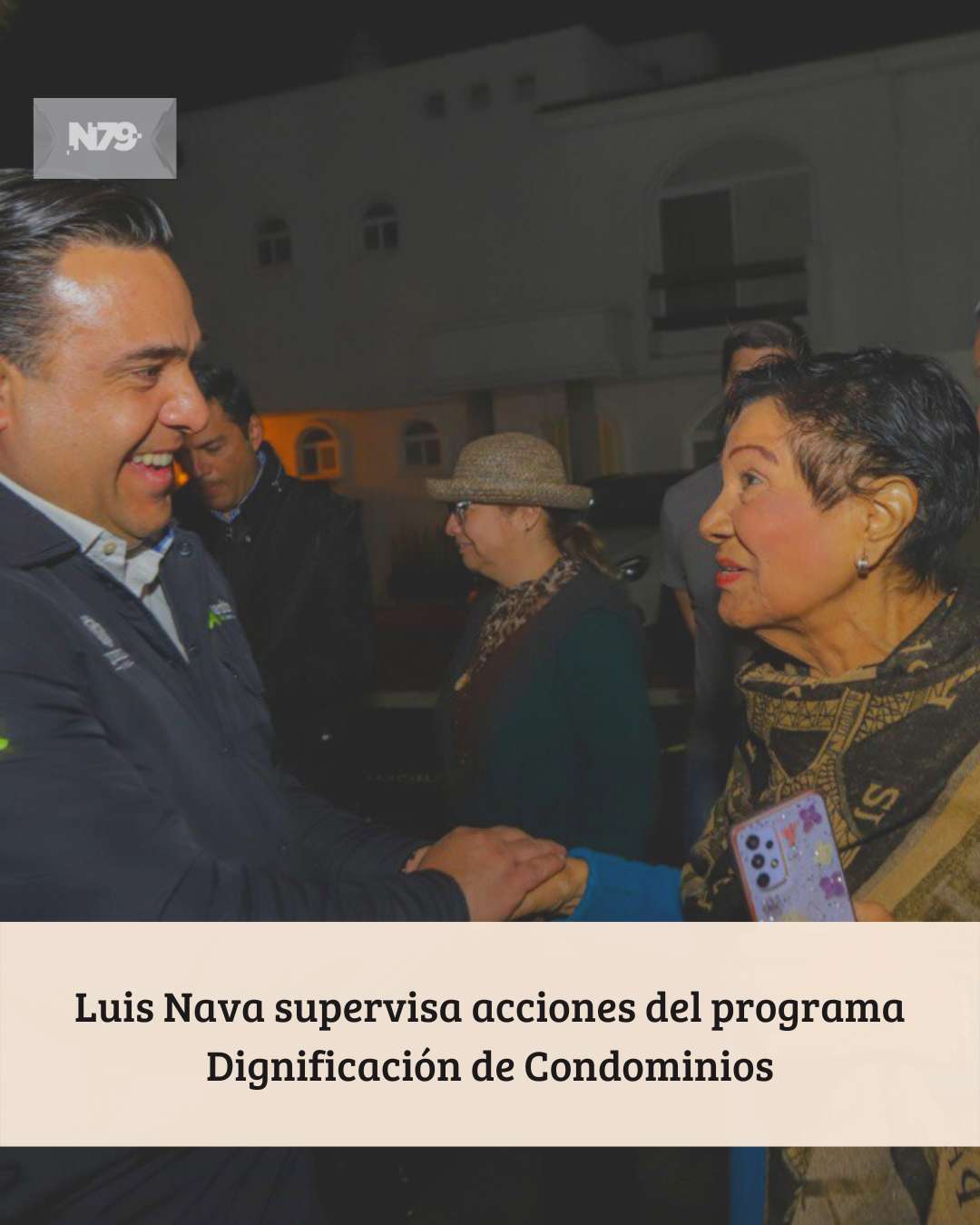 Luis Nava supervisa acciones del programa Dignificación de Condominios
