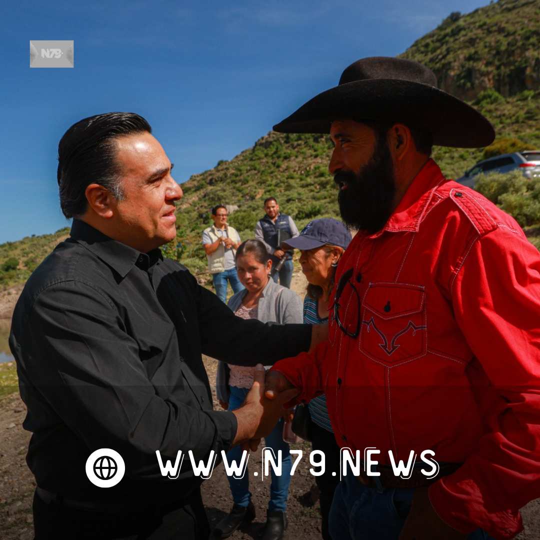 Luis Nava supervisa rehabilitación de bordos en zona rural