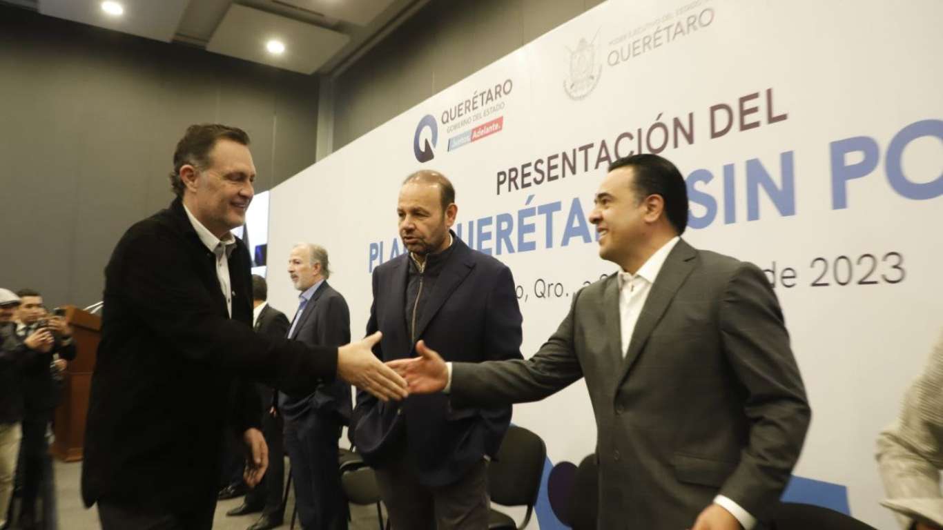 Luis Nava y Mauricio Kuri unen esfuerzos en el Plan 'Querétaro Sin Pobreza