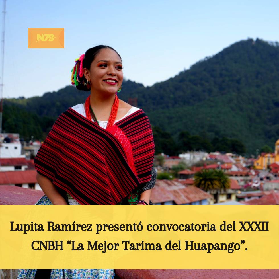 Lupita Ramírez presentó convocatoria del XXXII CNBH “La Mejor Tarima del Huapango”.