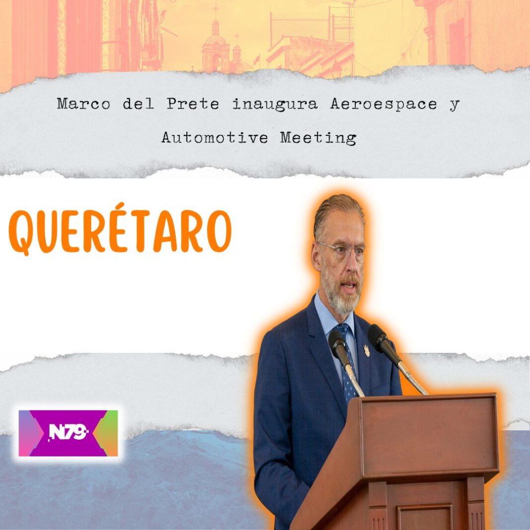 Marco del Prete inaugura Aeroespace y Automotive Meeting