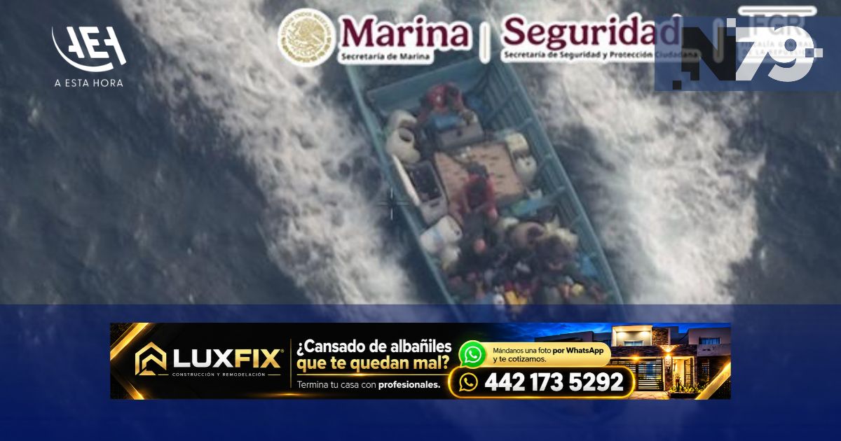 Marina asegura 1.2 toneladas de cocaína