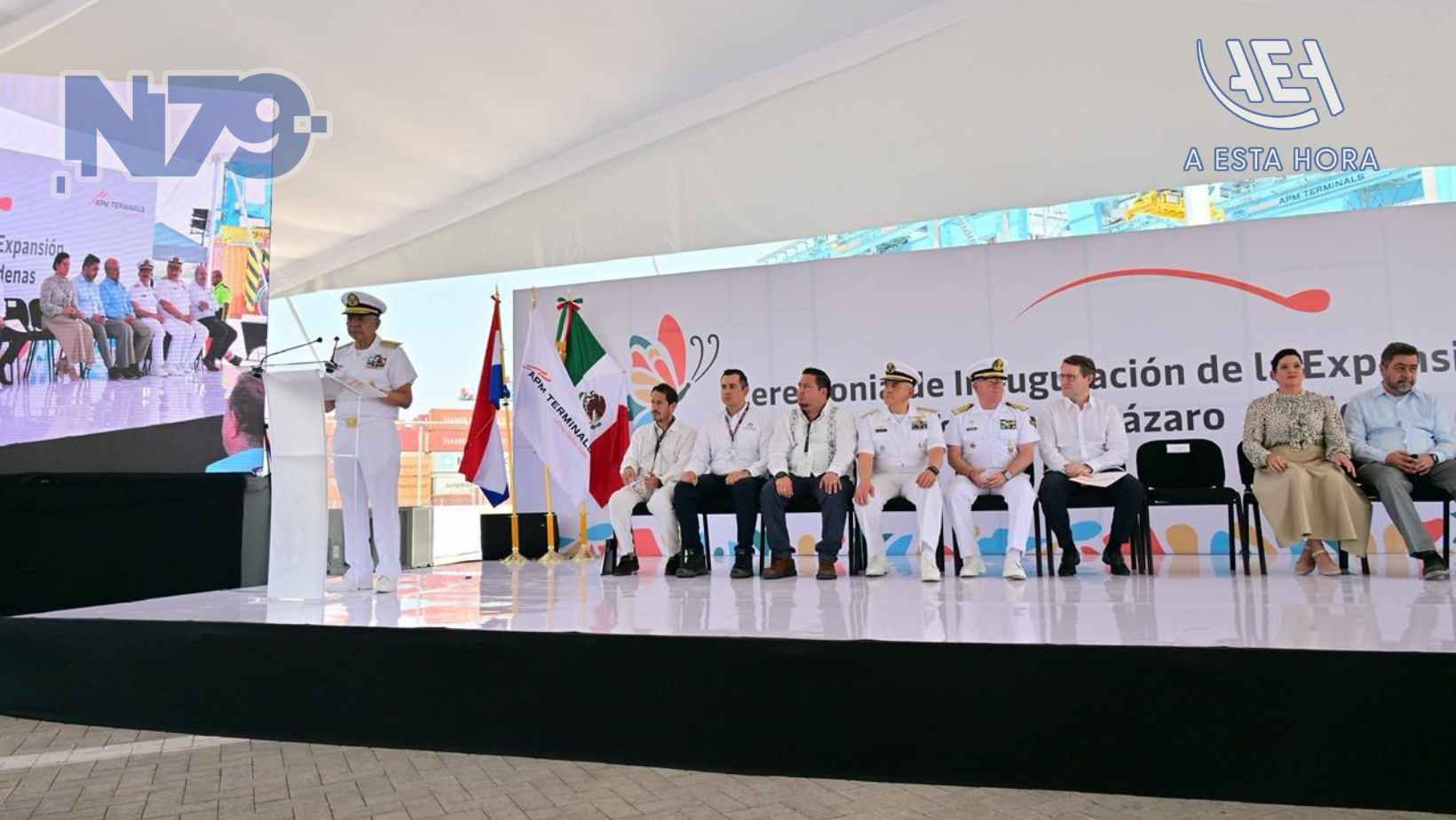 Marina fortalece el Sistema Portuario Nacional, con la puesta en marcha de la Fase II de la Terminal APM Lázaro Cárdenas