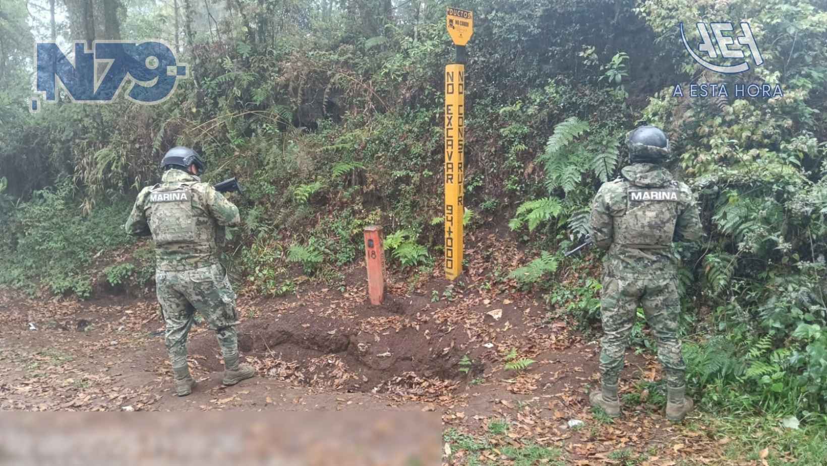 Marina inhabilita 7 tomas clandestinas en Puebla