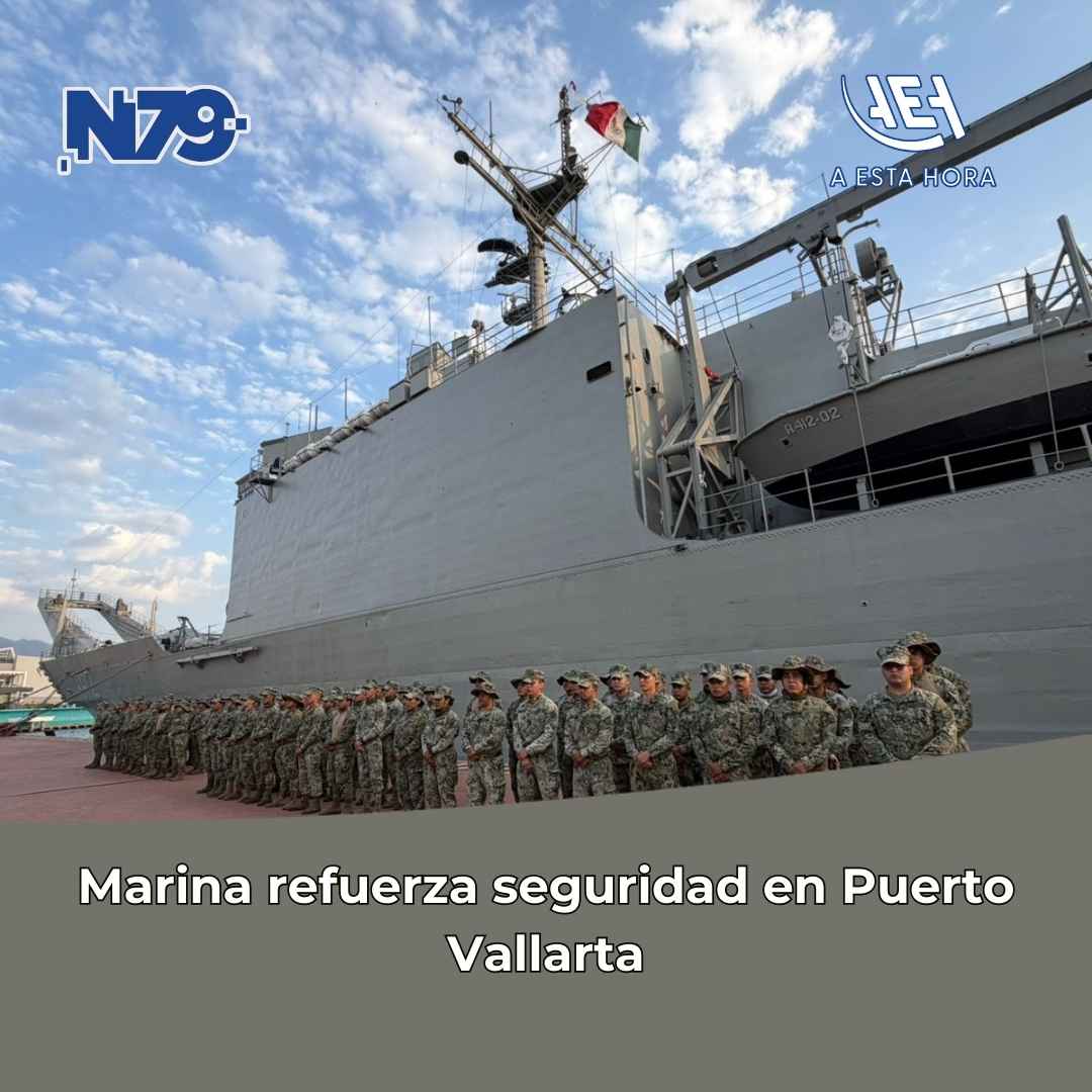 Marina refuerza seguridad en Puerto Vallarta