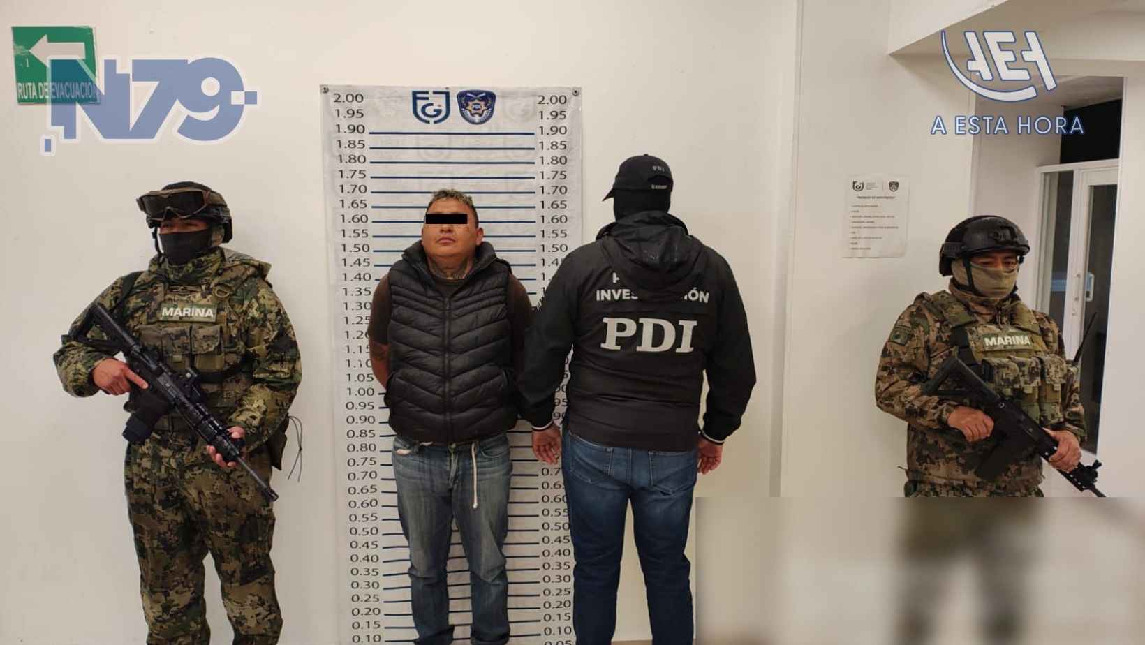 Marina reporta 55 detenidos en operativo en CDMX