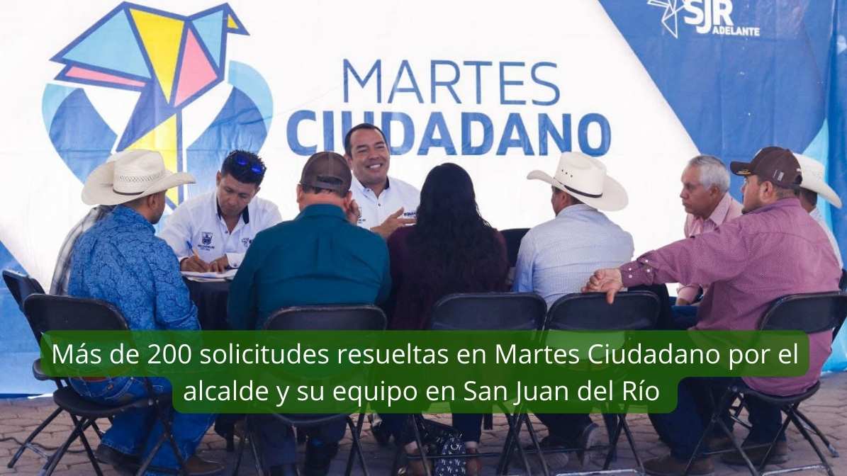 Más de 200 solicitudes resueltas en Martes Ciudadano por el alcalde y su equipo