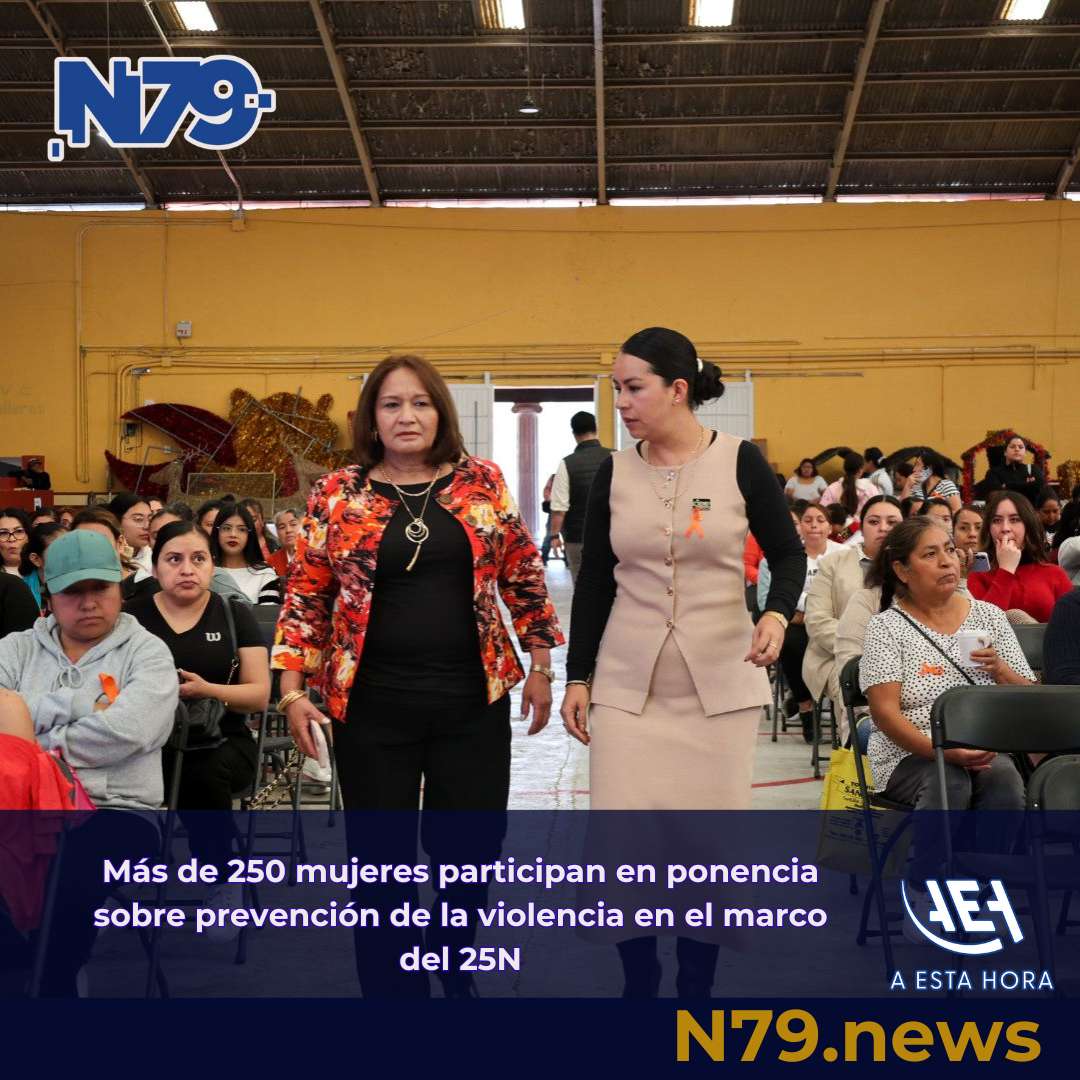 Más de 250 mujeres participan en ponencia sobre prevención de la violencia en