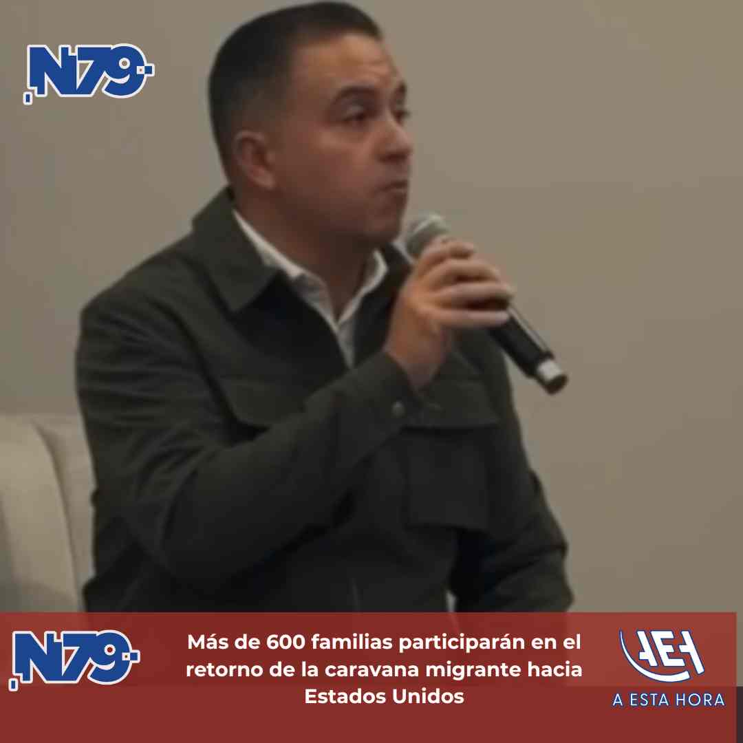 Más de 600 familias participarán en el retorno de la caravana migrante hacia Estados Unidos