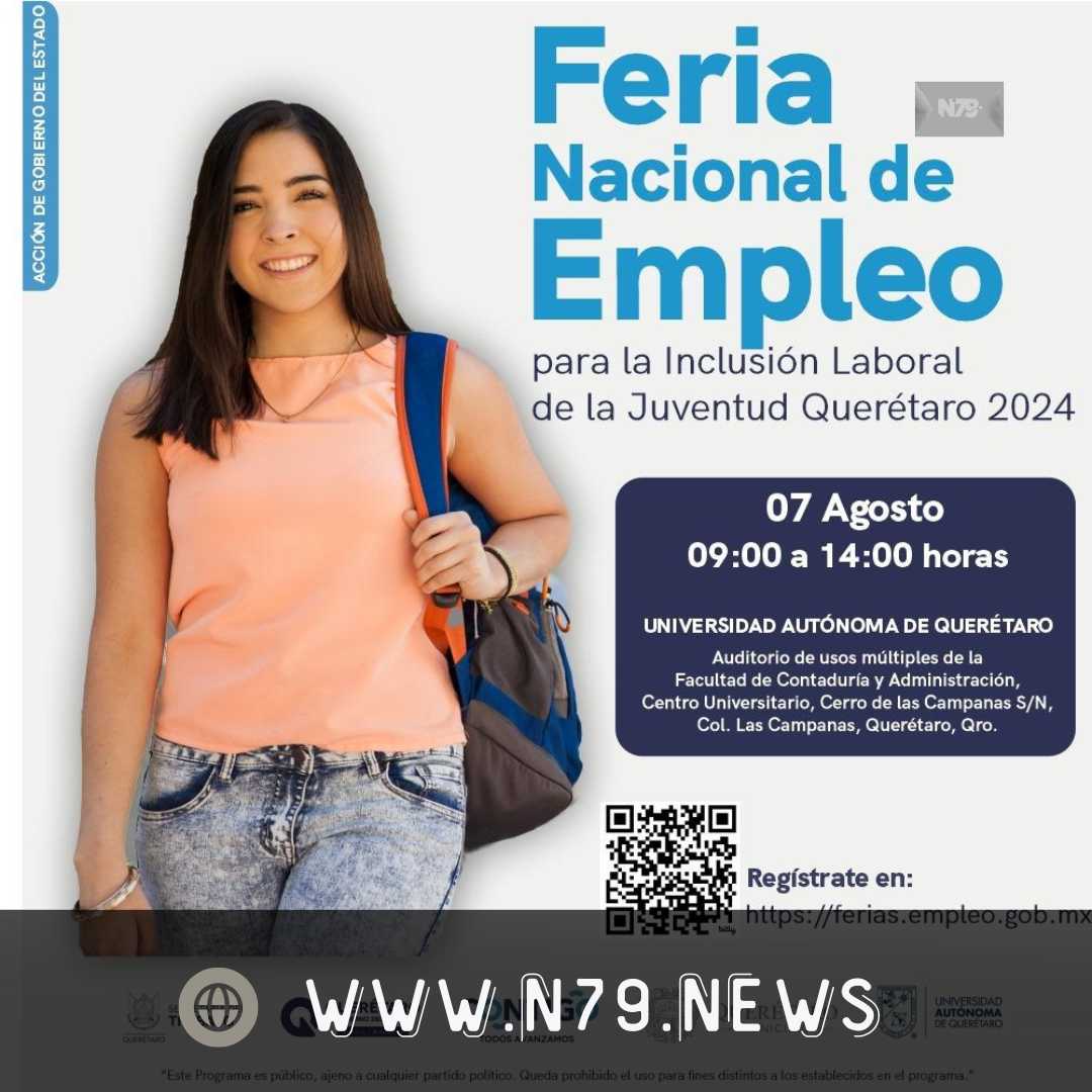 Más de mil vacantes en Feria de Empleo para la Inclusión Laboral de la Juventud Querétaro