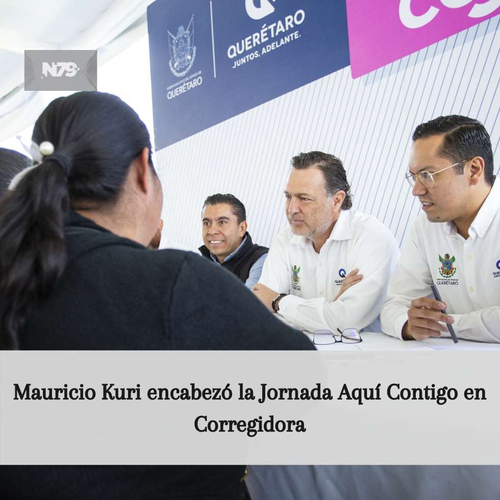 Mauricio Kuri encabezó la Jornada Aquí Contigo en Corregidora