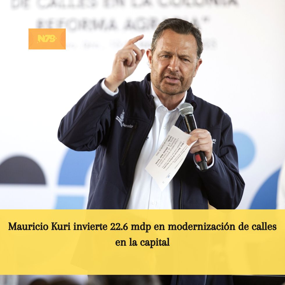 Mauricio Kuri invierte 22.6 mdp en modernización de calles en la capital