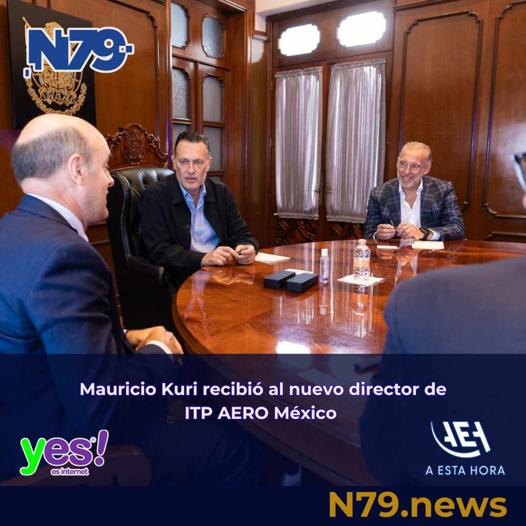 Mauricio Kuri recibió al nuevo director de ITP AERO México