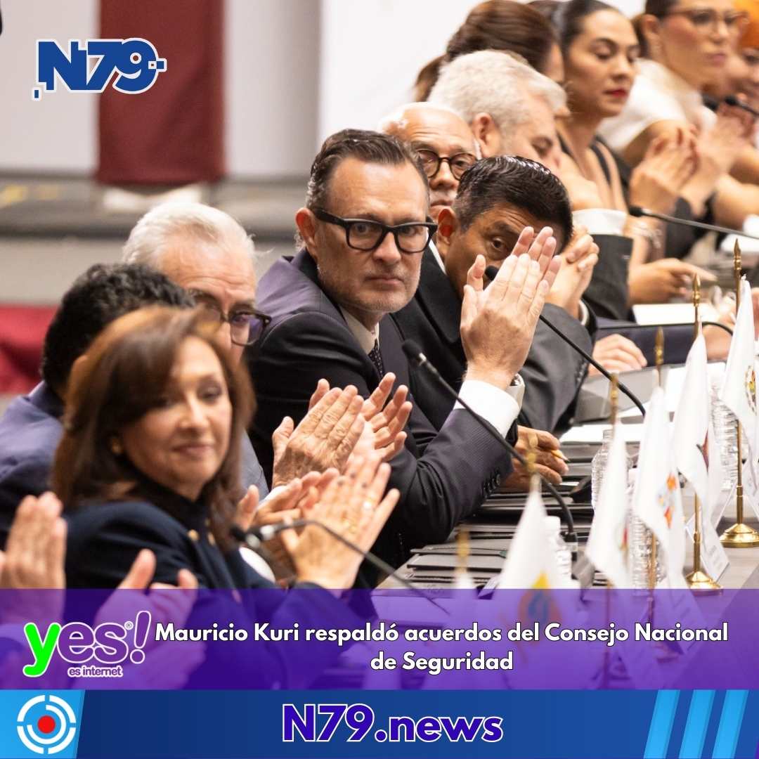 Mauricio Kuri respaldó acuerdos del Consejo Nacional de Seguridad