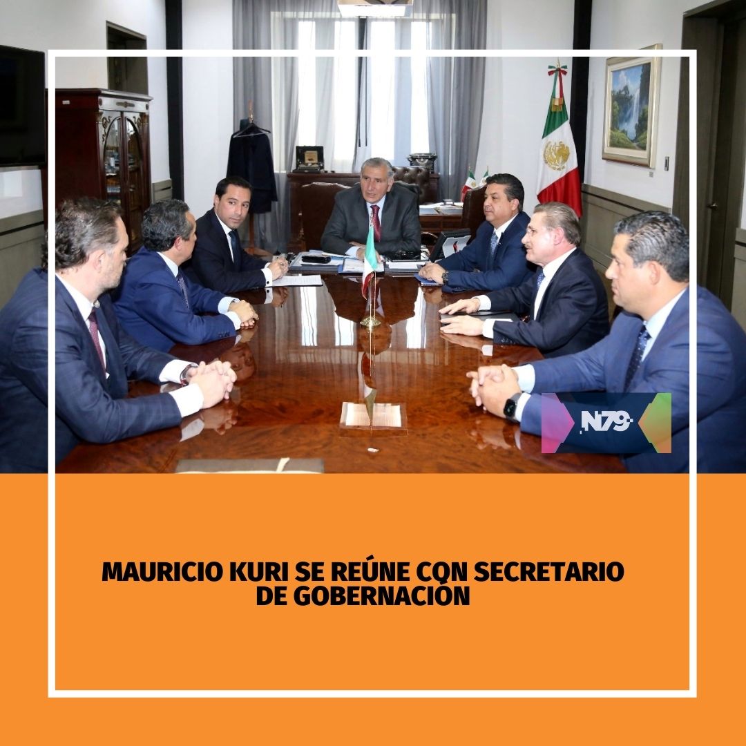 Mauricio Kuri se reúne con Secretario de Gobernación