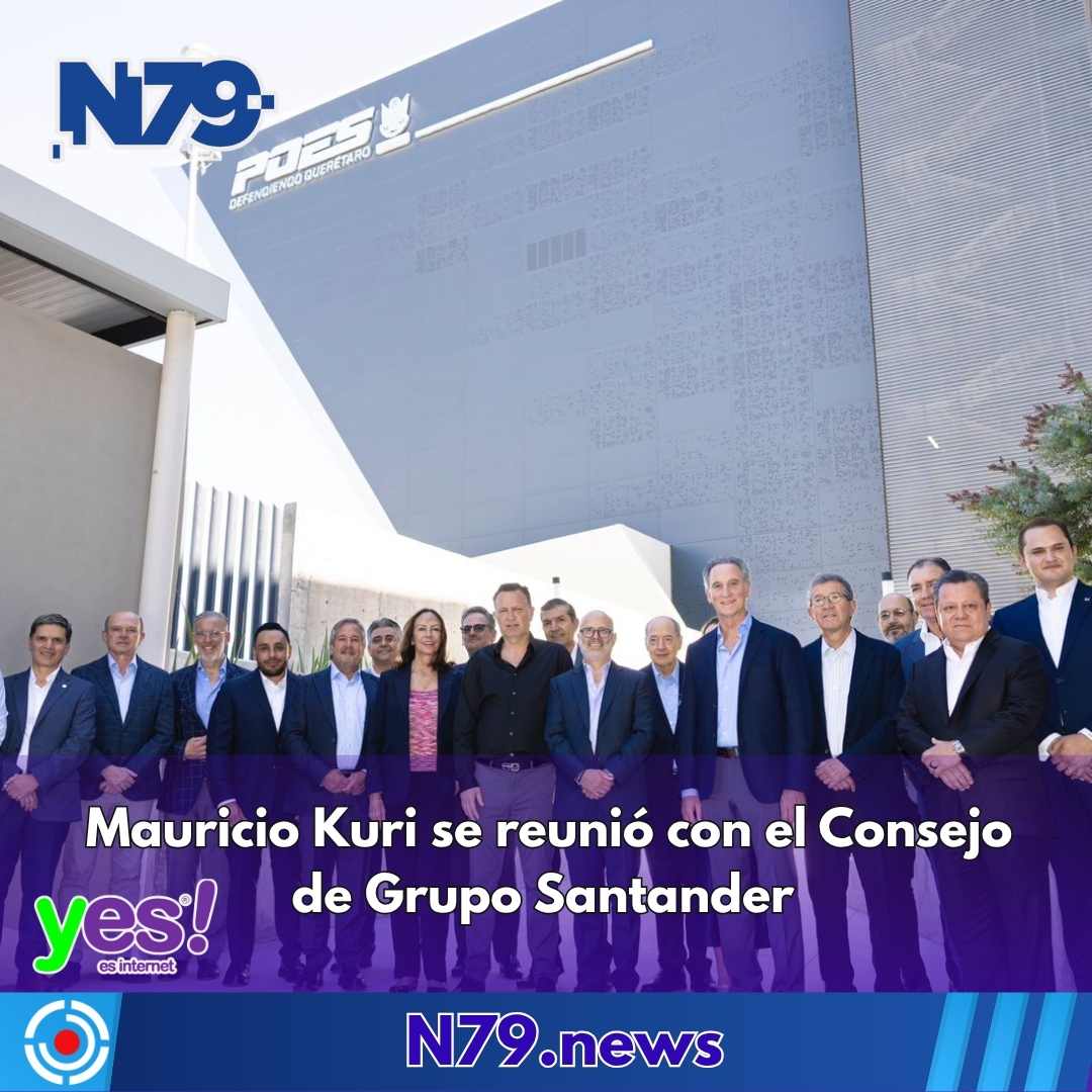 Mauricio Kuri se reunió con el Consejo de Grupo Santander