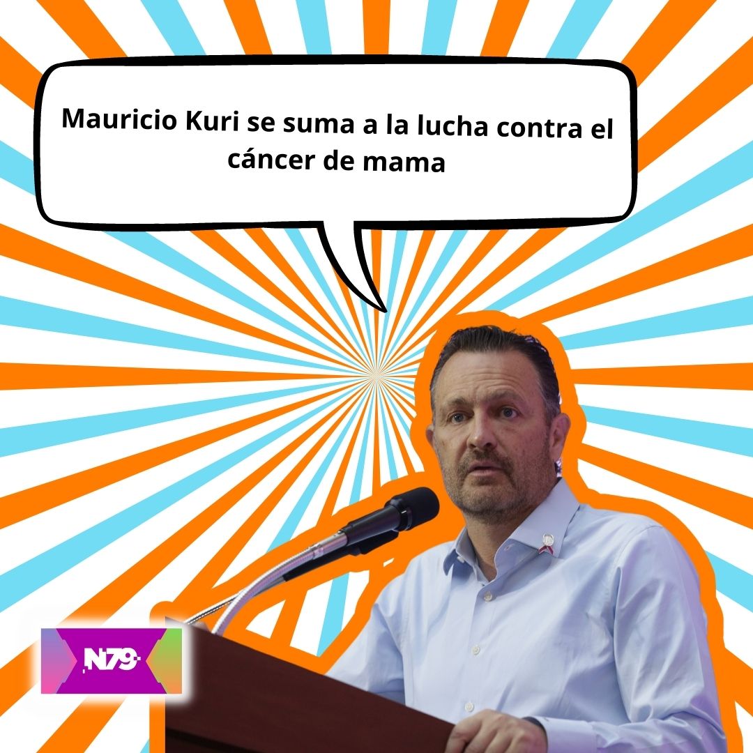 Mauricio Kuri se suma a la lucha contra el cáncer de mama
