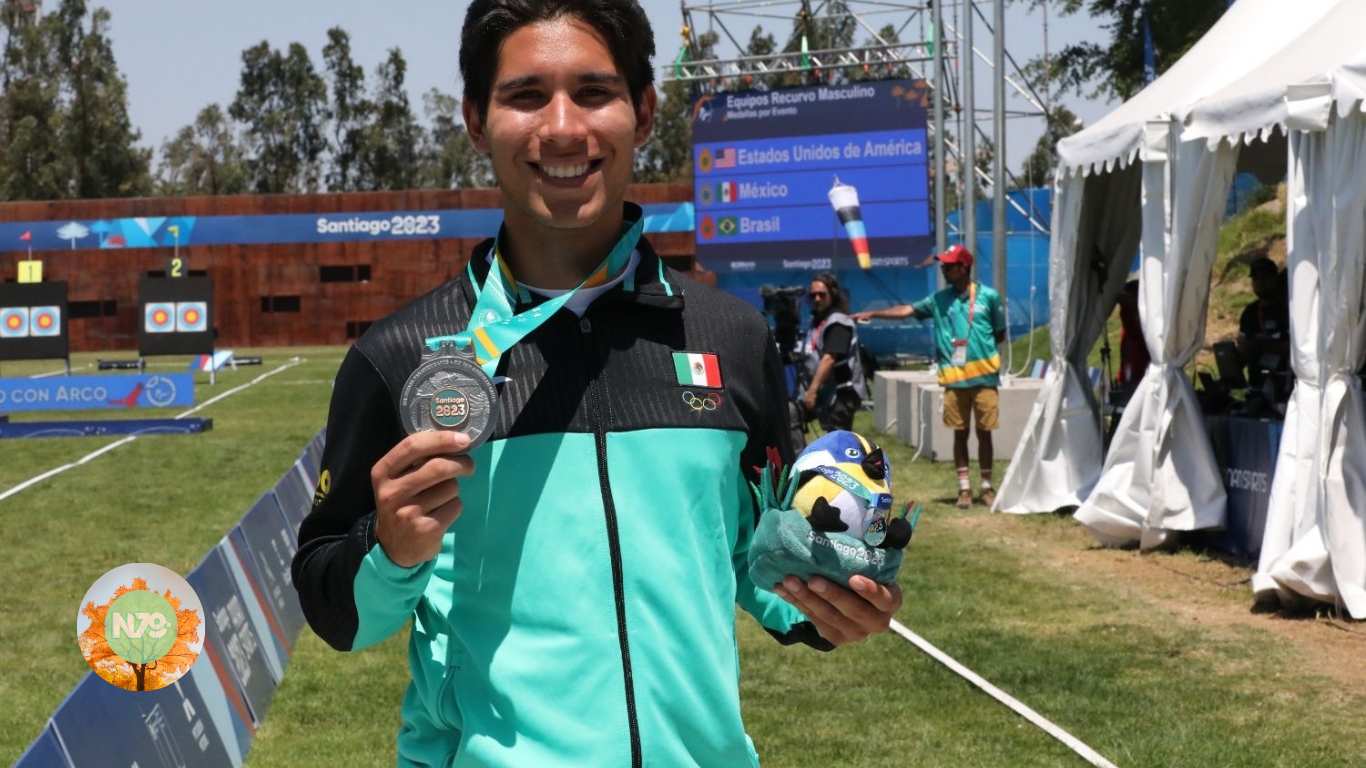 Medalla de Plata para Queretano en Tiro con Arco en los Juegos Panamericanos Santiago 2023
