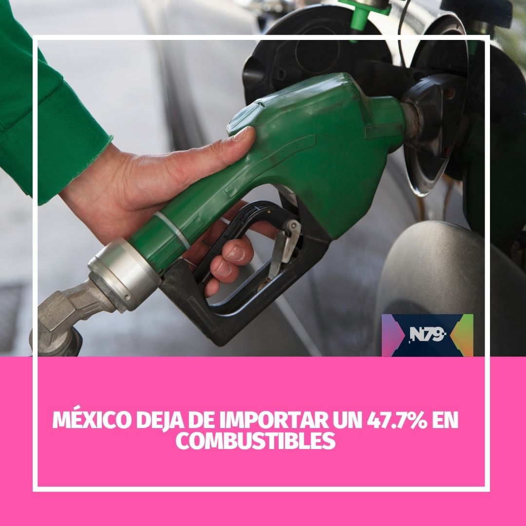 México deja de importar un 47.7% en combustibles