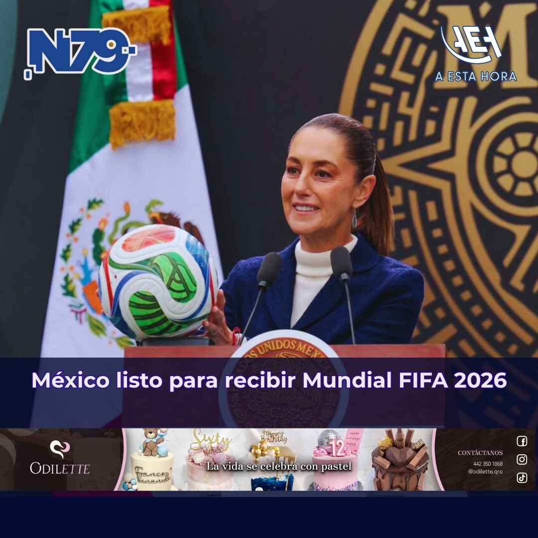 México listo para recibir Mundial FIFA 2026