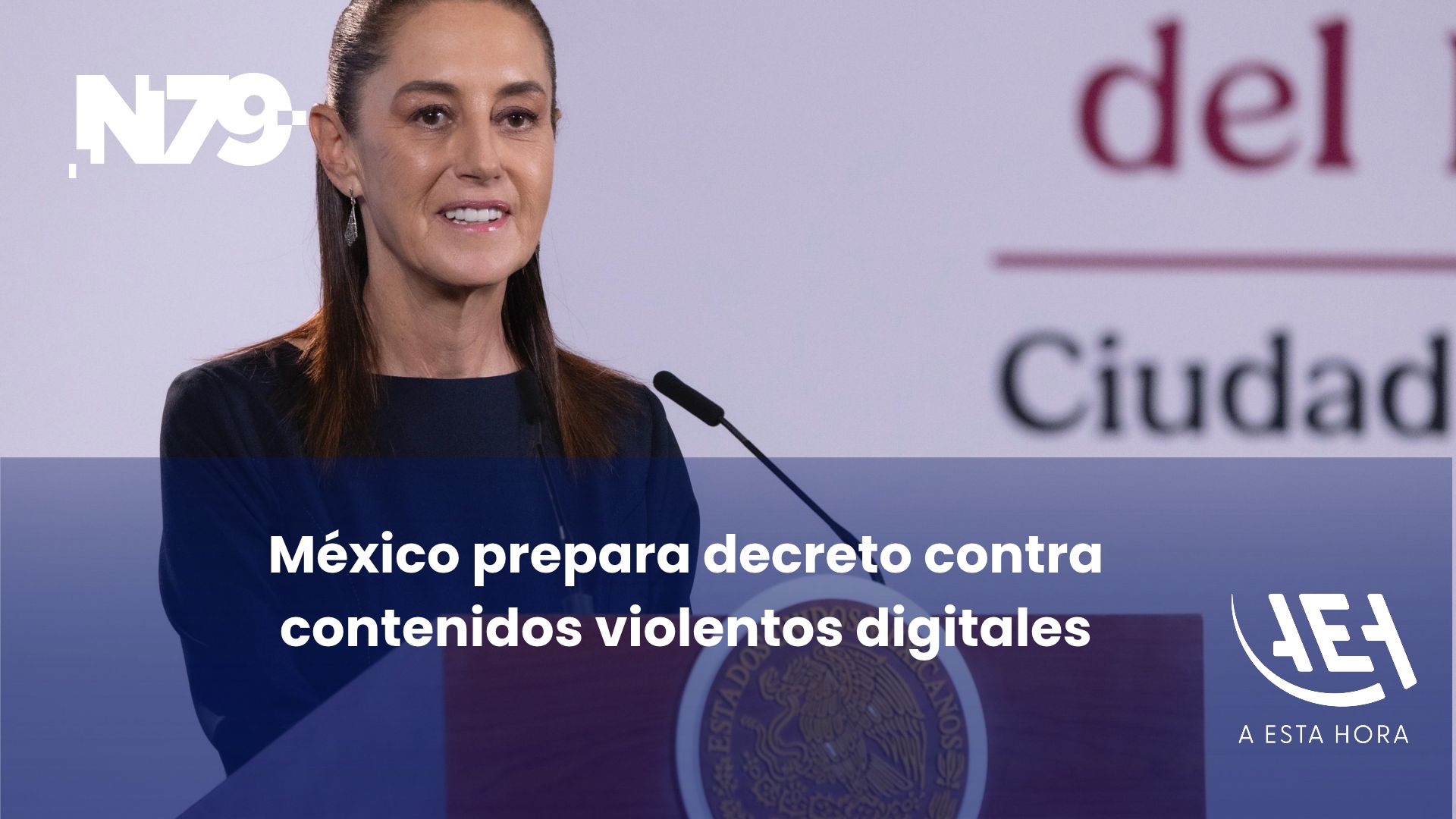 México prepara decreto contra contenidos violentos digitales