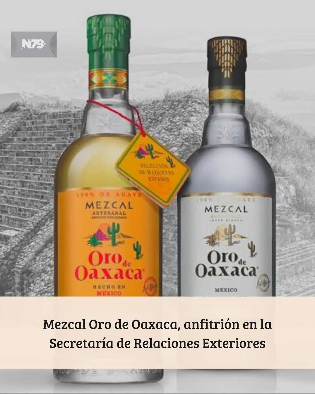 Mezcal Oro de Oaxaca, anfitrión en la Secretaría de Relaciones Exteriores