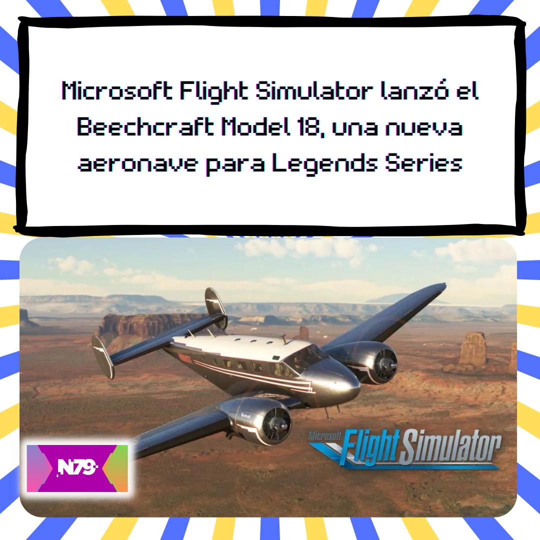Nuevo Beechcraft Model 18 en Microsoft Flight Simulator