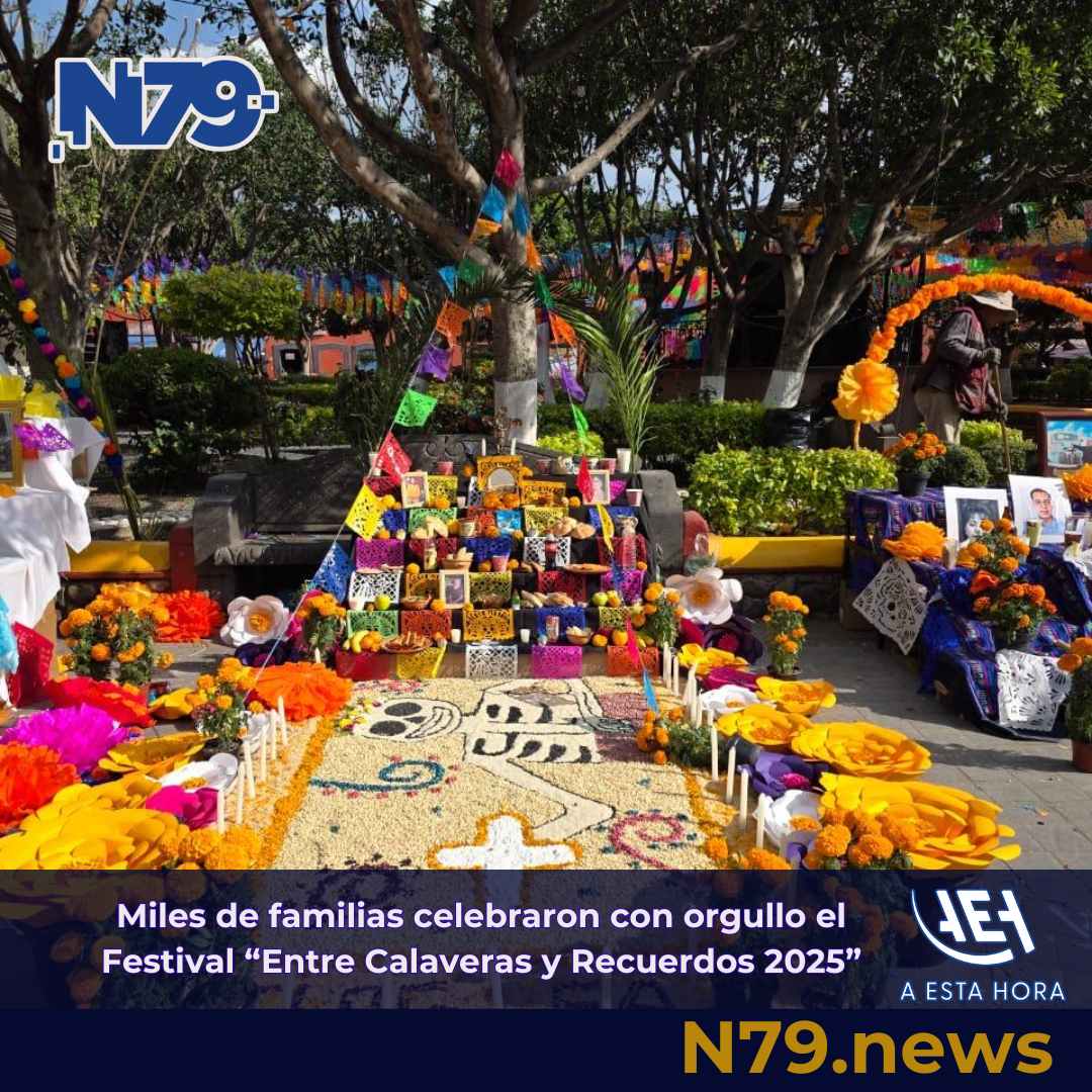 Miles de familias celebraron con orgullo el Festival “Entre Calaveras y Recuerdos 2025”