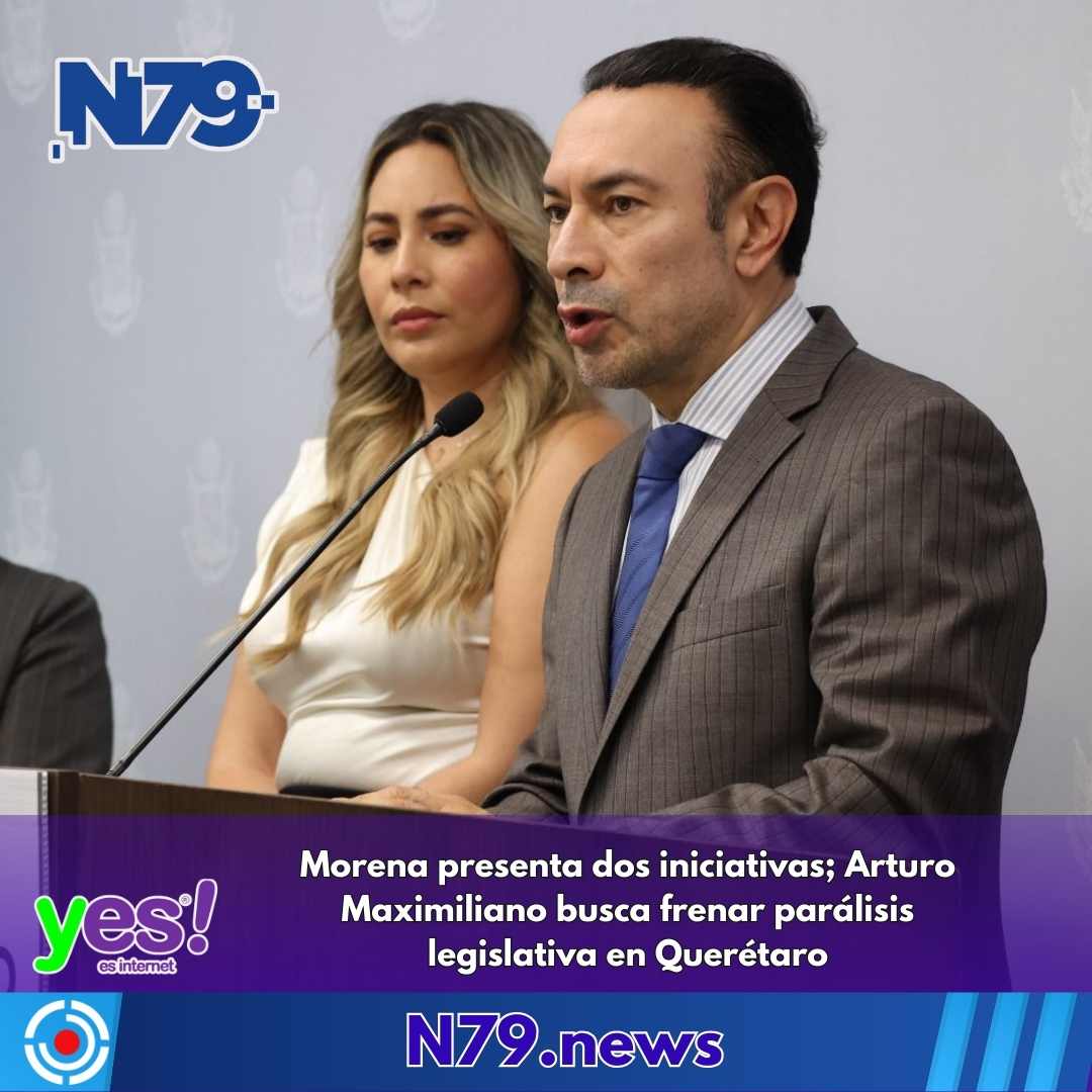 Morena presenta dos iniciativas; Arturo Maximiliano busca frenar parálisis legislativa en Querétaro