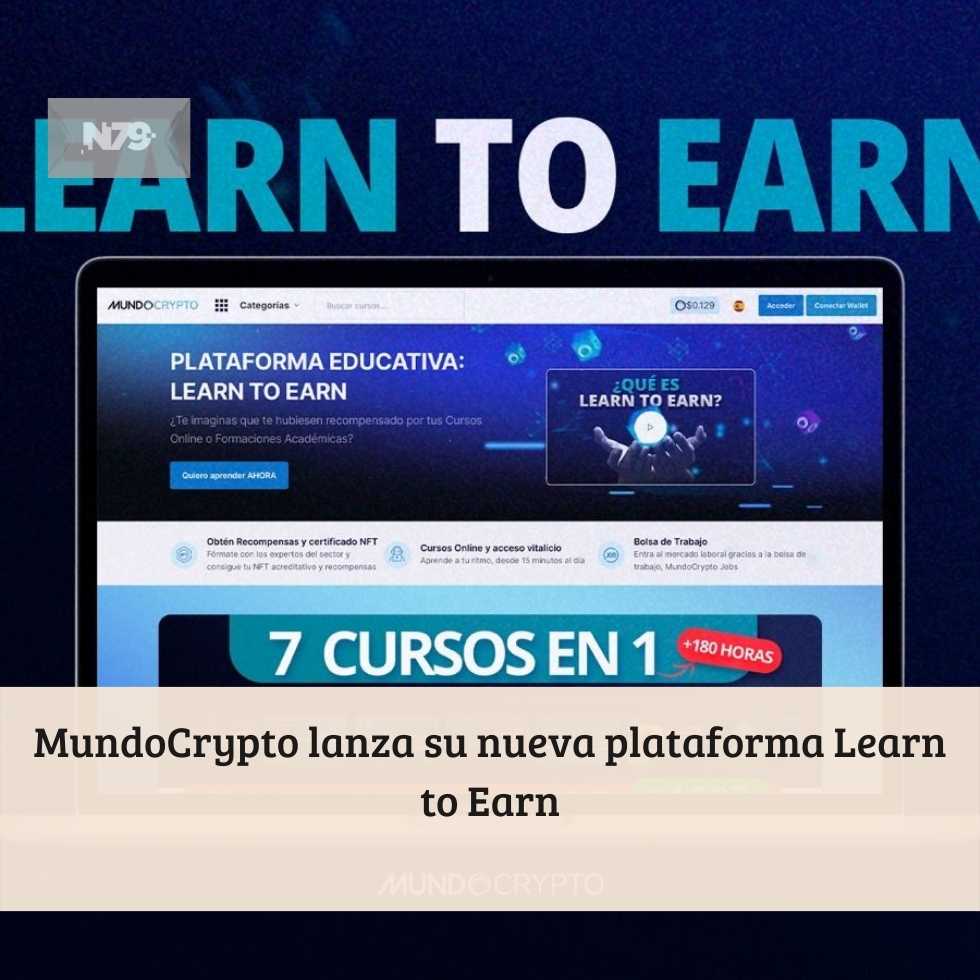 MundoCrypto lanza su nueva plataforma Learn to Earn