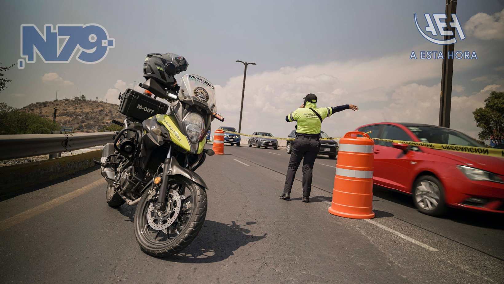 Municipio de Corregidora reporta cierre total a la circulación en Puente de Tejeda