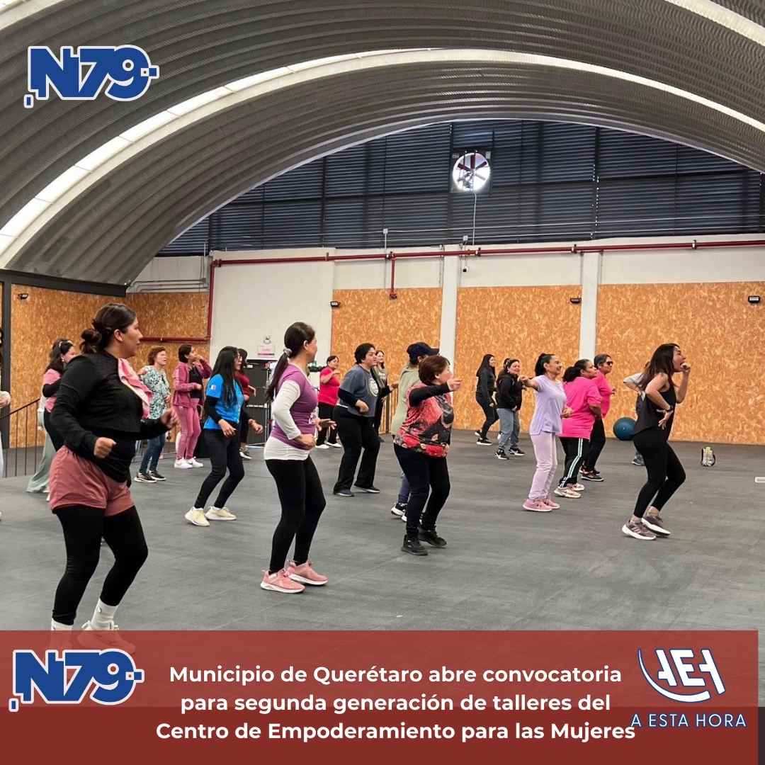 Municipio de Querétaro abre convocatoria para segunda generación de talleres del Centro de Empoderamiento para las Mujeres