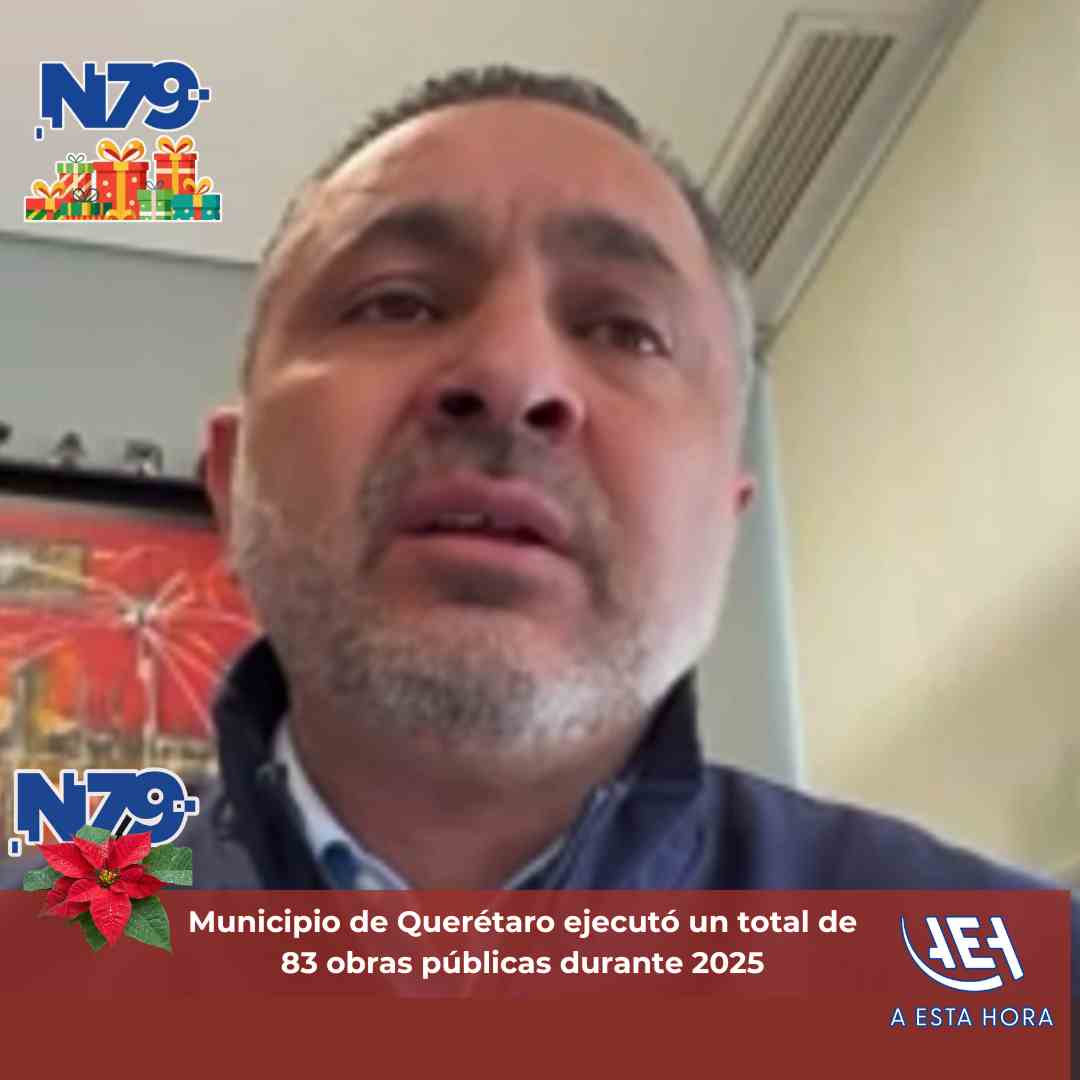 Municipio de Querétaro ejecutó un total de 83 obras públicas durante 2025