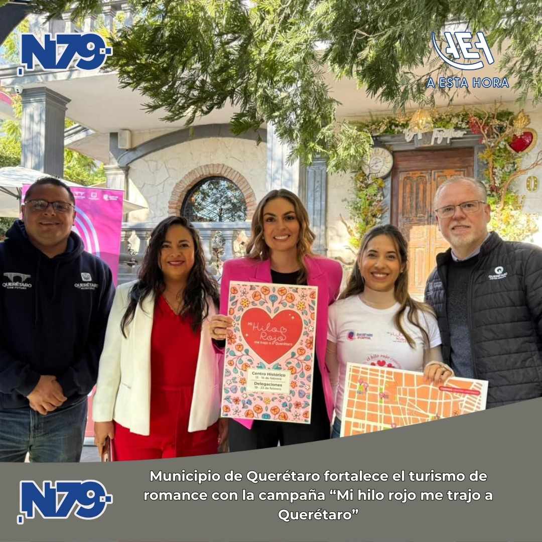 Municipio de Querétaro fortalece el turismo de romance con la campaña “Mi hilo rojo me trajo a Querétaro”