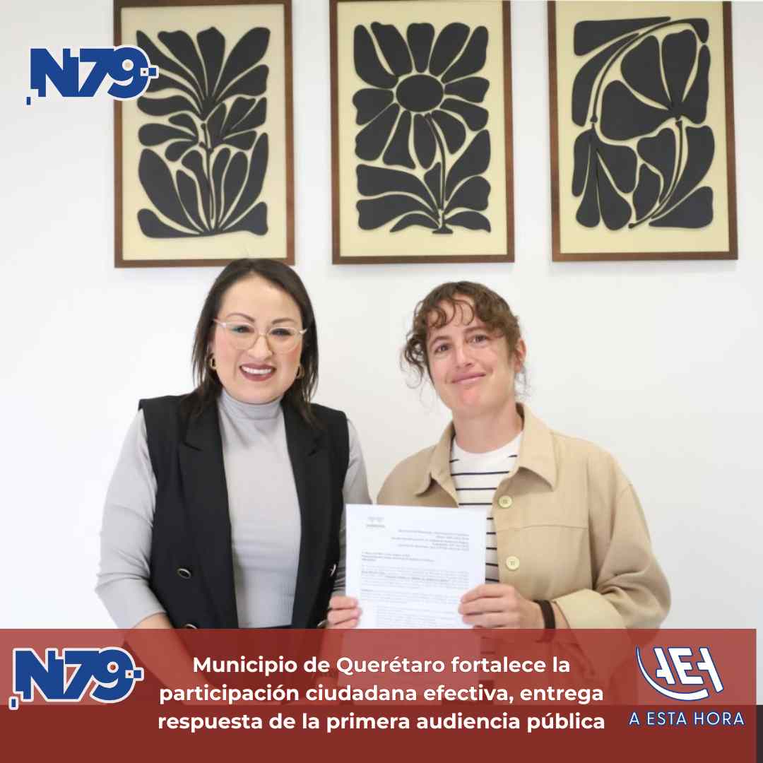 Municipio de Querétaro fortalece la participación ciudadana efectiva, entrega respuesta de la primera audiencia pública2