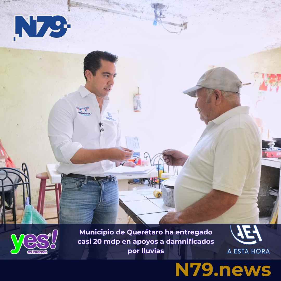 Municipio de Querétaro ha entregado casi 20 mdp en apoyos a damnificados por lluvias
