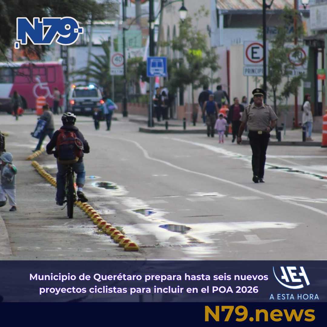Municipio de Querétaro prepara hasta seis nuevos proyectos ciclistas para incluir en el POA 2026