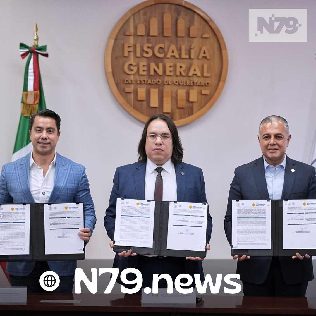 Municipio de Querétaro y Fiscalía General del Estado firman convenio para fortalecer Cuelgapp