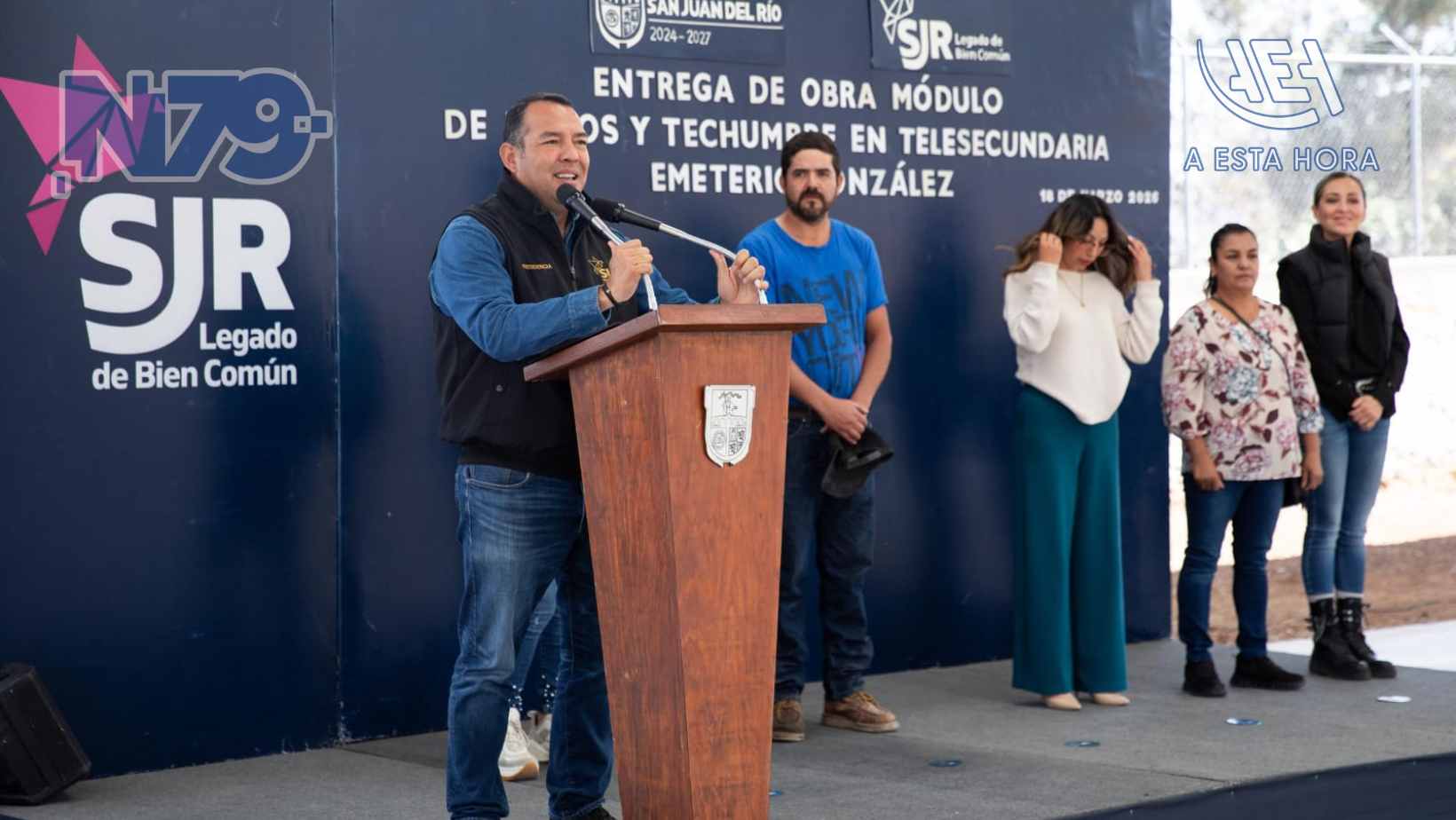 Municipio de San Juan del Río invirtió 18 mdp durante 2025 en