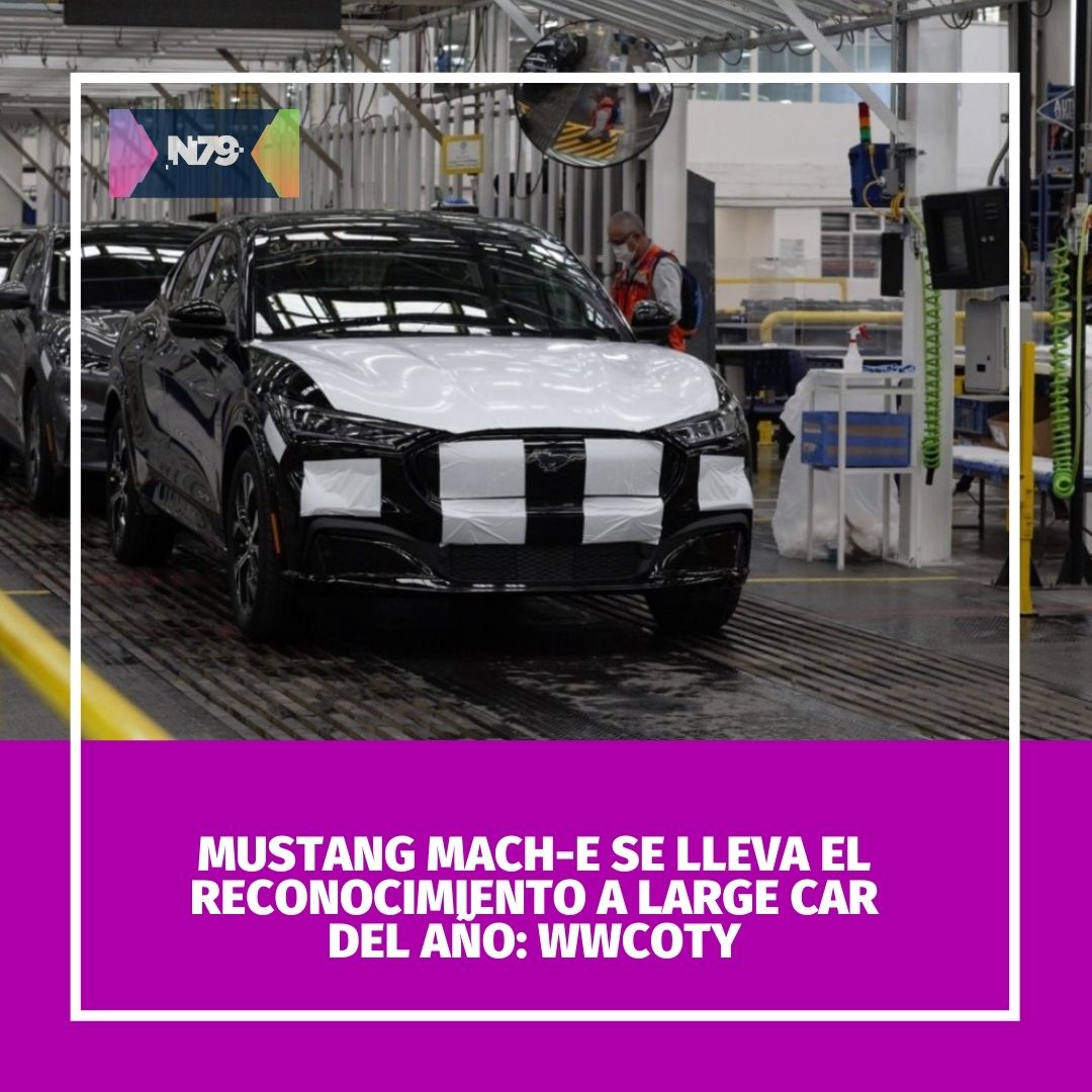Mustang Mach-E se lleva el reconocimiento a Large Car del año WWCOTY