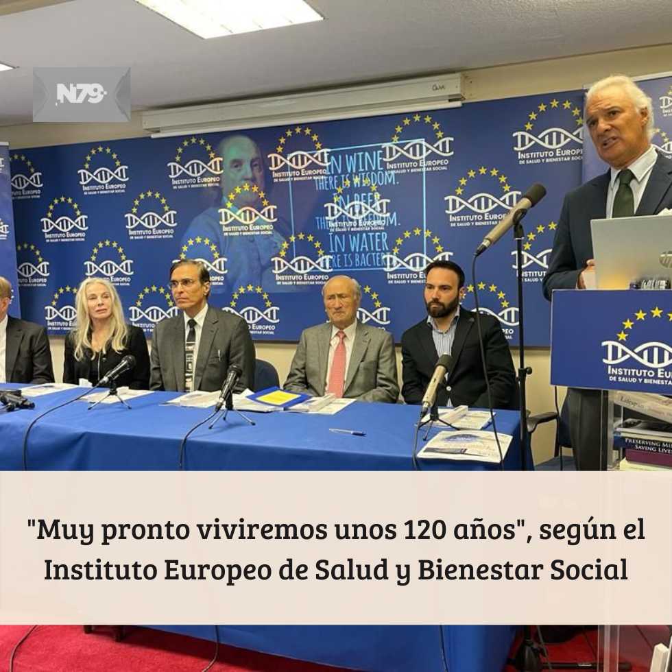 Muy pronto viviremos unos 120 años según el Instituto Europeo de Salud y Bienestar Social