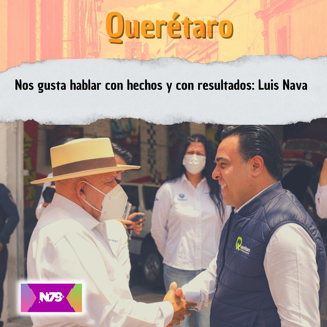 Nos gusta hablar con hechos y con resultados Luis Nava