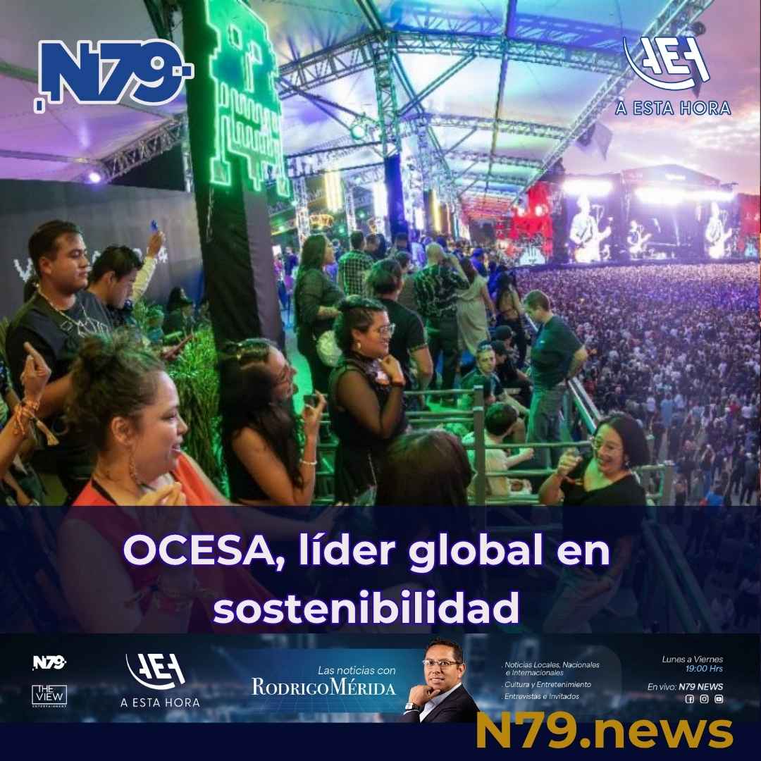 OCESA, líder global en sostenibilidad