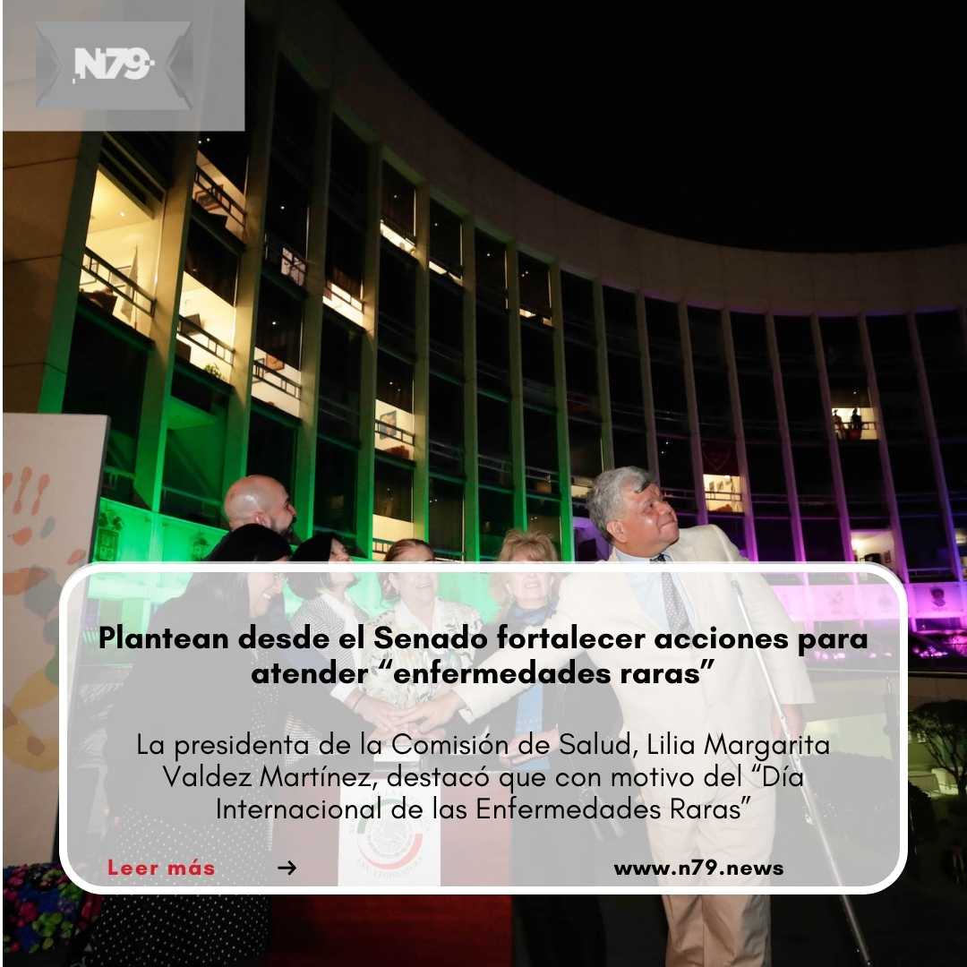 Plantean desde el Senado fortalecer acciones para atender “enfermedades raras”