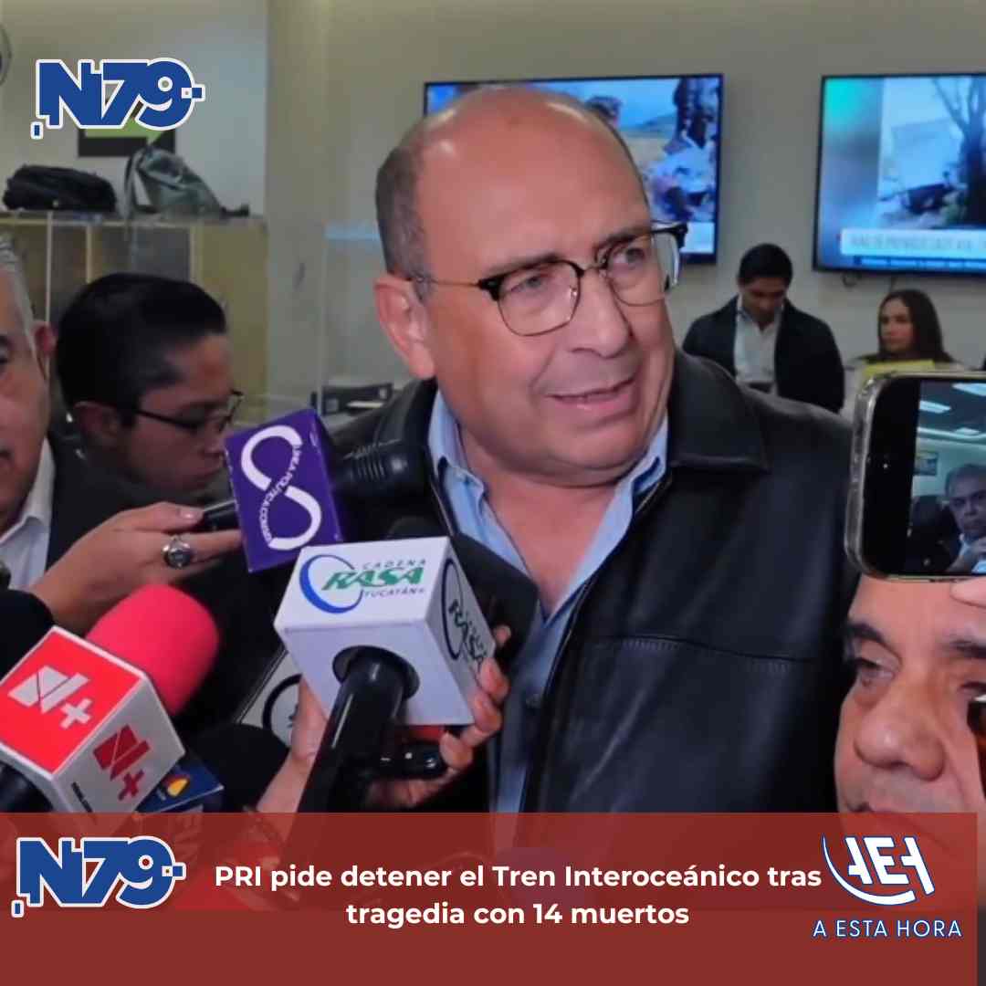 PRI pide detener el Tren Interoceánico tras tragedia con