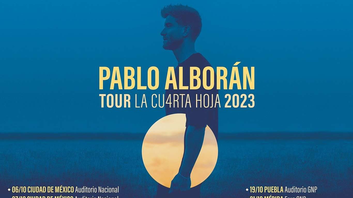 Pablo Alborán Llega a México con un Show Imperdible